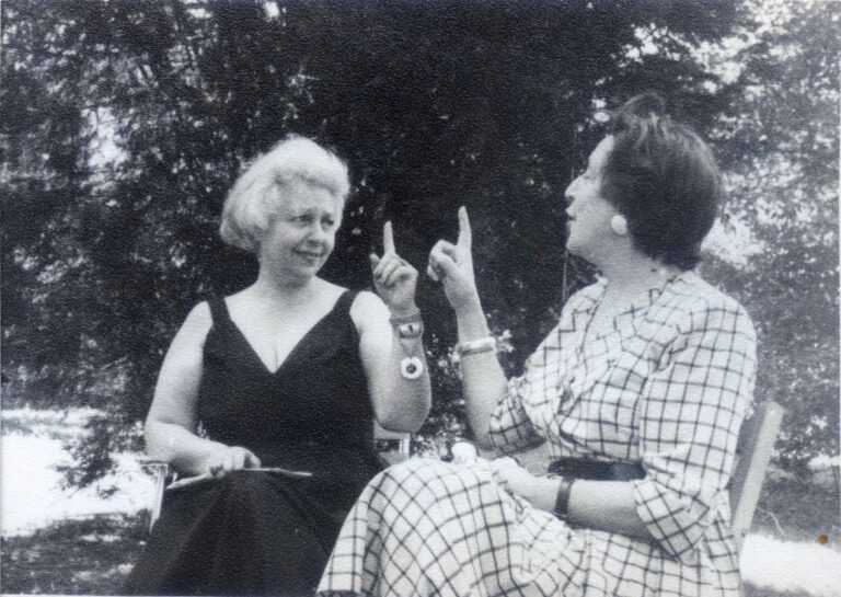 Margot y María Teresa León